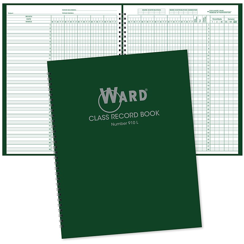 Ward Undated Record Book, 8.5" x 11", 50/Pack (WRD-910L-CP) image 1