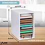 AdirOffice 11-Compartment Literature Organizer, White (500-11-WHI)~#|#~89856280-47F1-4E4C-B6D41EBF4D3D7450_sc7