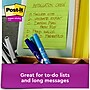 Post-it Recycled Super Sticky Notes, 4" x 4", Bora Bora Collection, Lined, 90 Sheet/Pad, 4 Pads/Pack (675-4SST)~#|#~8988926F-DC9E-465C-95004F547F057239_sc7