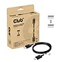 Club 3D 5.25' DisplayPort to DisplayPort Audio/Video Cable, Male to Male, Black (CAC-1092)~#|#~898AB973-922E-4D08-9CC6150B19D31895_sc7
