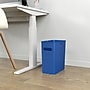 iTouchless SlimGiant Polypropylene Trash Can with no Lid, Reactive Blue, 4.2 gal., 6/Pack (SG104Ux6)~#|#~8993A7EE-DBFE-434B-A0A88FBA2C8C11F6_sc7