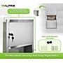 Alpine Industries Centerpull Paper Towel Dispenser, Stainless Steel (495)~#|#~8997057A-2F32-4546-A1CE33C2D5454B4F_sc7