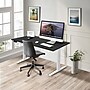 Mount-It! Dual Motor 55"W Electric Rectangular Adjustable Standing Desk, Black/White (MI-18095)~#|#~899B47AF-A78B-47F3-92232ECCF03DFB54_sc7