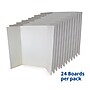 Flipside Corrugated Presentation Board, 3' x 4', White, 24/Pack (30046-24)~#|#~89A1258D-3DB7-4DB0-9F3E1B6F55F7C825_sc7