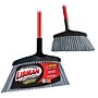 Libman Rough Surface Angle Broom, Steel Handle, 15", Red/Gray, 6/Carton (1102)~#|#~89A4E65C-F308-4D33-B0B5DDA8BD5F7EAA_sc7
