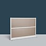 Luxor Oakwood 2-Panel Room Divider, 48"H x 70"W, Oak Grain (PPWL011)~#|#~89A5923E-15A0-4EA5-8AF2F942DE59EBFC_sc7