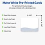 Avery Colorful Design Matte Blank Card, White, 20/Pack (S00-EV7)~#|#~89A74411-1A1B-4580-A84AA84CE738DD6D_sc7