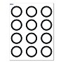Avery Black & White Polka Dots Matte Blank Card, White, 120/Pack (S00-D27)~#|#~89A87773-8D55-4D96-8F3F0EDC1934DF2E_sc7