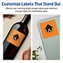 Avery Laser/Inkjet Multipurpose Square Labels, 3" x 3", Bright Orange, 480/Box (94101)~#|#~89A9033E-342C-4916-810F22A5DFAC42D9_sc7