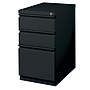 Staples Heavy Duty 3 Drawer Mobile Vertical File Cabinet, Letter Size, 27.75"H x 15"W x 19.88"D, Black (ST60430-CC)~#|#~89AA0971-3CF3-49F1-8E7EE7A1040959AE_sc7