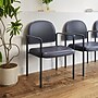 Flash Furniture Tiffany Vinyl Reception Side Stacking Chair, Navy (BT5161NVYVINYL)~#|#~89ADC167-CC54-43EC-80D53DAFD3ACBDE8_sc7