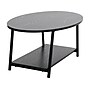 Household Essentials Jamestown 39"W x 23"D Laminate Coffee Table, Black Oak/Black (8178-1)~#|#~89AE0278-7E09-40DE-92BD00792BB54FBE_sc7