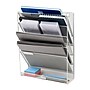 Mind Reader 5-Pocket Metal Mesh Mountable Wall File, Letter Size, White (MAGSTACK-WHT)~#|#~89B39F68-06C0-4685-9BAEF1E8B118B23C_sc7
