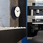 Infinity Instruments Round Retro Navy Blue Wall Clock, Aluminum, 9.5" (10940NB)~#|#~89B3F307-7902-4544-B96C305A294E5491_sc7