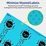 Avery Printable Decorative Edge Multipurpose Labels, 1.5" x 4", Bright Blue, 640/Box (94116)~#|#~89BEBB08-6502-4F97-8C61FCF407ED321B_sc7