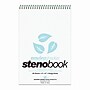 Roaring Spring Paper Products Enviroshades Steno Pad, 6" x 9", Gregg Ruled, Blue, 80 Sheets/Pad, 4 Pads/Pack (ROA12284)~#|#~89C37CEE-81E9-449F-94465CB609C1A37F_sc7