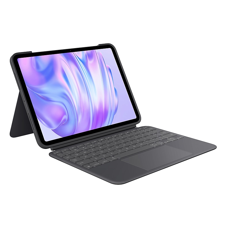 Logitech Combo Touch iPad Pro 11-inch (M4 & M5) (2024 & 2025) Keyboard Case, Graphite (920-012659) image 1