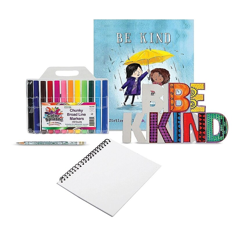 S&S Be Kind Creative Reads Book & Activity Kit (LR4567) image 1