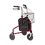 Medline Empower Folding Rollator, Adult, Red (MDS86840TRIR)~#|#~89CCBAAD-3BDC-47AC-A1FDDBBD31AC8863_sc7