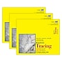 Strathmore 300 Series 14" x 17" Tape Bound Tracing Sketch Pad, 50 Sheets/Pad, 3/Bundle (STTP3701403-3)~#|#~89D1478F-0441-4068-AC710E768D76B68A_sc7