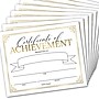 Hadley Designs Elegant Gold Award Certificates of Achievement for Students, 8" x 10", Multicolored, 25/Pack (HDDX004A2K2IP)~#|#~89D8203A-7B85-4C55-8F864990DC7F3291_sc7