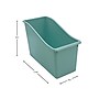Teacher Created Resources Plastic Book Bin, 5.50" x 11.38" x 7.50", Calming Blue, 6/Bundle (TCR20977-6)~#|#~89DAA786-B4A5-403E-BB3722F2C24B1D2C_sc7