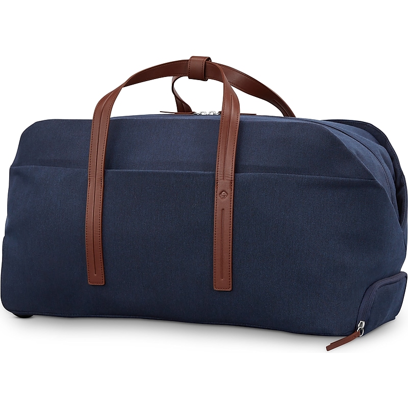 Samsonite Virtuosa 21.5" Polyester Telescoping Weekender Duffel with Wheels, Navy (149198-1596) image 1