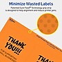Avery Laser/Inkjet Multipurpose Square Labels, 4" x 4", Bright Orange, 80/Pack (94100)~#|#~89E18947-2029-42A5-883BAE81ACCD852B_sc7