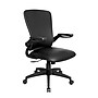 Boss Office Products Ergonomic Vinyl Swivel Task Chair, Black (B6366AM-BK)~#|#~89E2236D-FB47-4B88-87E6063BF7A0FE9A_sc7