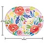 Say Hooray! Fragrant Florals Spring Oval Paper Plates and Dinner Napkins Set, 48/Pack (DTC9629E2H)~#|#~89E32AB2-04F9-4D49-8CEDA68DFB7D5259_sc7