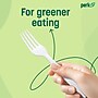 Perk™ Eco Compostable PLA Assorted Cutlery, Medium-Weight, White, 360/Pack (PK56205)~#|#~89E46C8B-4AB2-4EA0-A65D81AE1B9857F2_sc7