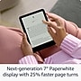 Amazon Kindle Paperwhite, 7” Waterproof E-Reader, Raspberry (B0CFPTK5JG)~#|#~89E5F6FD-2D6C-4F23-BF93076F6106CEBC_sc7