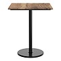 Flash Furniture TopGuard Square Wood Dining Table with Round Base, 36" x 36", Natural/Black Base (STSQ36NATTR24B)~#|#~89E78DC0-F9F9-4F21-8306AD468A732F92_sc7