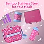 Bentgo Kids Leak-Resistant Lunch Box, 3-Compartment, Fuchsia (BGOSTL-F)~#|#~89E7B75C-B88B-4068-8C08F679FF3BEADF_sc7