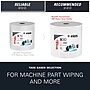 WypAll PowerClean X80 Fabric Cleaning Wipers, White, 455 Sheets/Roll (41025)~#|#~89E7F6EF-372F-4287-AD6D13E3B6DF19A1_sc7