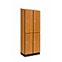 Alpine Industries 72" 2-Tier 2-Column Storage Locker, Oak (701-O-2-SPO-WTD)~#|#~89E8777B-D36F-465C-BE4F8F6487C20F97_sc7