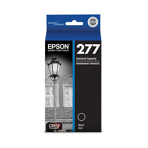 Epson 277 Black Standard Yield Ink Cartridge | Staples