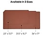 Smead Large Vegan Leather Anti-Slip Desk Pad, 36" x 17", Brown (SMD64827)~#|#~89EDE6C7-E50A-451D-A1DA0FDCC0DB3D03_sc7
