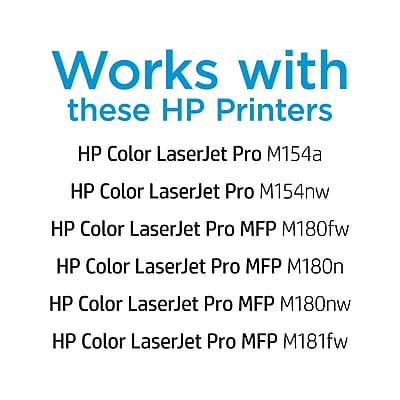 HP 204A Cyan Standard Yield Toner Cartridge, Prints Up to 900 pages (CF511A) Sansujyuku sansujyuku.com