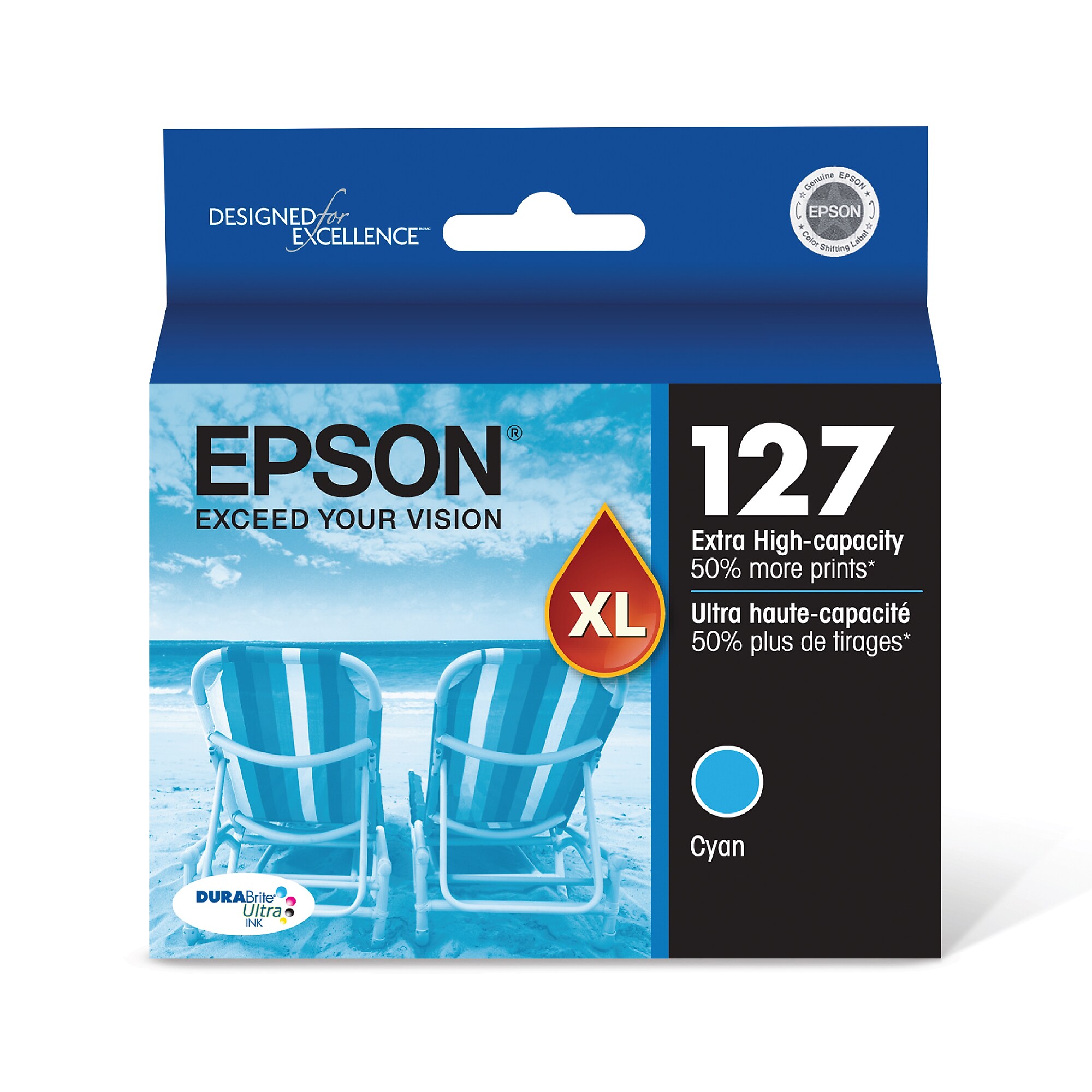 Epson T127 Cyan Extra High Yield Ink   Cartridge Sansujyuku sansujyuku.com