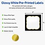 Avery Square Laser/Inkjet Multipurpose Labels, 2" x 2", White, 120/Pack (19479370876)~#|#~89F47BA4-0692-4B59-83934D08FD79A559_sc7