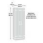 Sauder HomePlus 71"H Storage Cabinet with 4 Shelves, Salt Oak (430335)~#|#~89F94A78-395B-4A7A-9B77426E9AA02C20_sc7