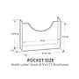 Azar Brochure Holder, 8.5" x 11", Horizontal, Wall Mounted, Silver Acrylic (105586)~#|#~89FFE9E4-93E2-4BA8-986E81706C8BD840_sc7