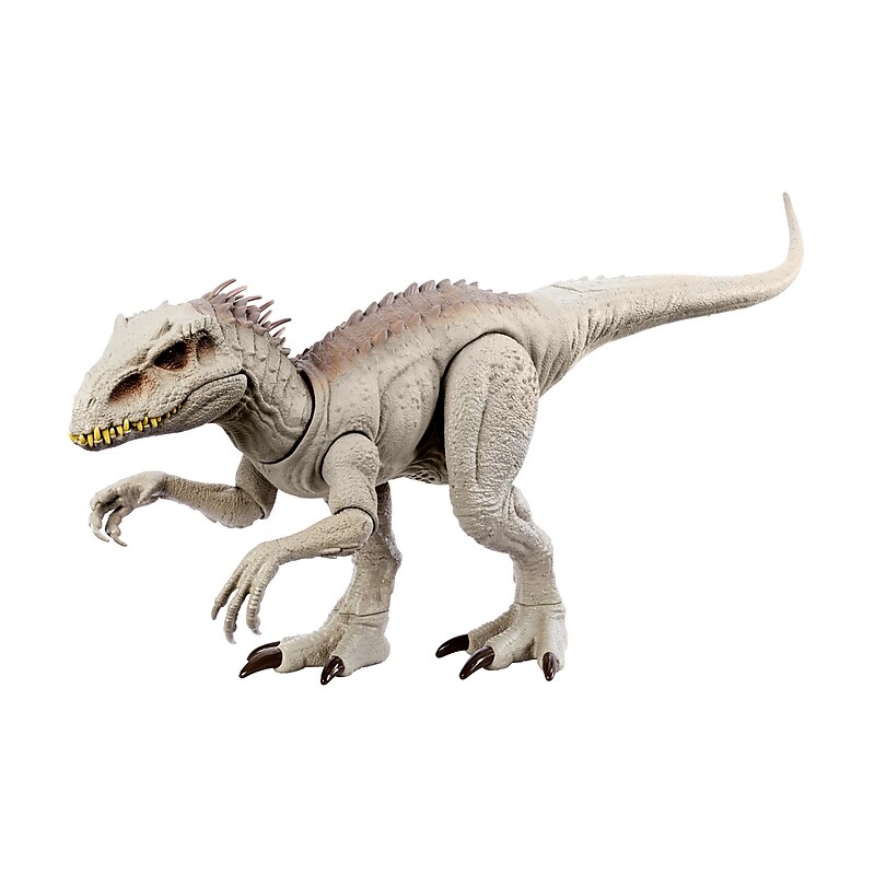 Mattel Jurassic World Camouflage 'n Battle Indominus Rex Action Figure (HNT63) image 1