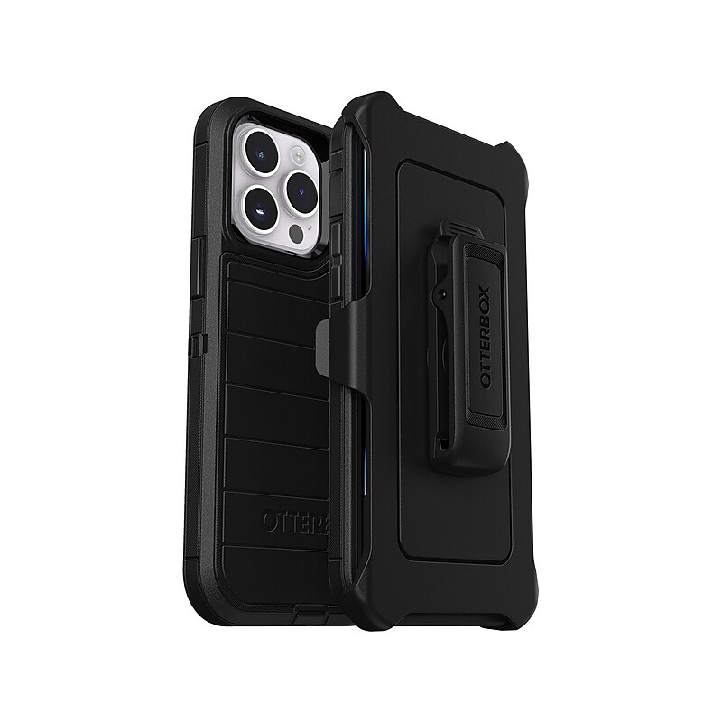 OtterBox Defender Series Pro Black Rugged Case for iPhone 14 Pro Max (77-88714) image 1