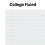 Staples 1-Subject Notebooks, 8" x 10.5", College Ruled, 70 Sheets, Assorted Colors, 3/Pack (ST58375C)~#|#~8A04A493-5DFB-4B3A-9972DA10EBE92DCE_sc7