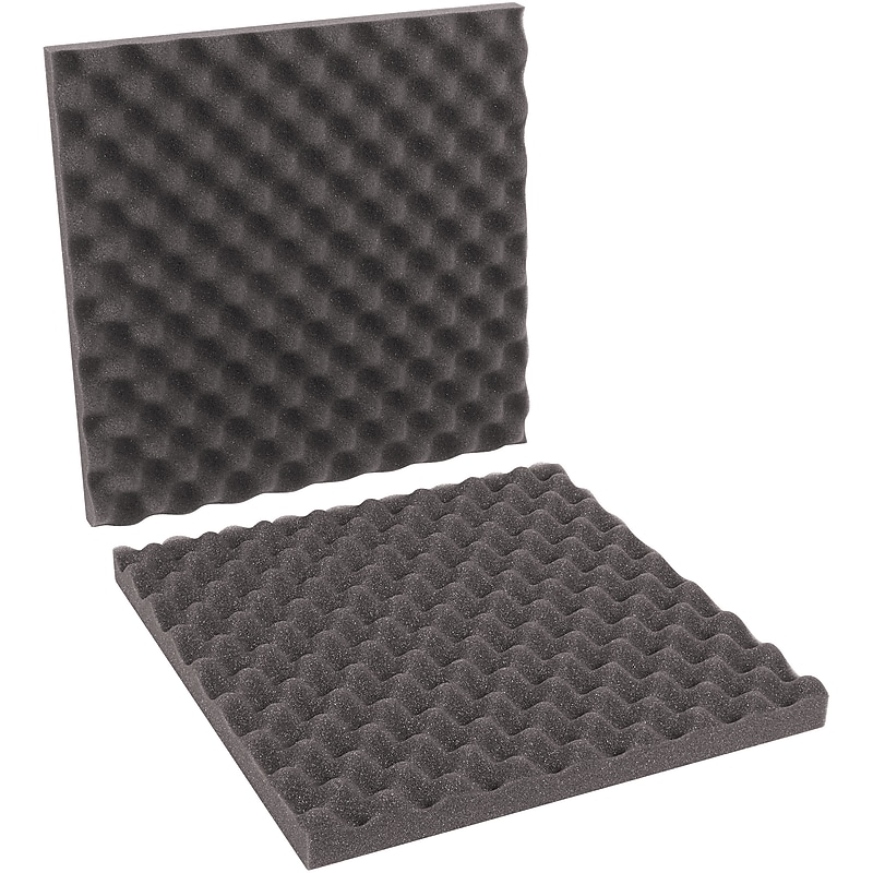 Convoluted Foam Cushioning Sheets, 16" x 16", 12/Carton (FCSC16162) image 1