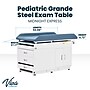 Viva Comfort Pediatric Exam Table with Step Stool & Storage, 500 lbs. Capacity, Blue (ADI996-09-PMB-BLU-MK)~#|#~8A0A821C-BF60-4B8F-AD0C9C8A04745EC6_sc7