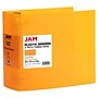 JAM Paper 4" 3-Ring Flexible Poly Binder, Orange (PB75245OR)~#|#~8A0B42DA-D321-4BEA-99A399AC5260D1B0_sc7