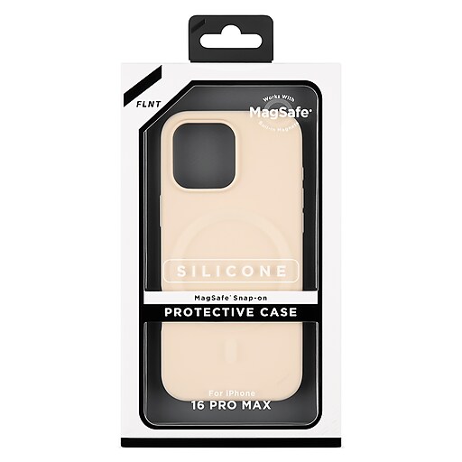 FLNT Silicone MagSafe Snap-On Protective Case for iPhone 16 PRO
